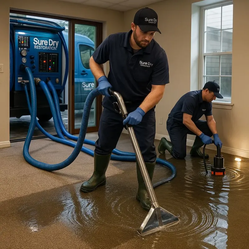 Water Extraction and Removal process in Millinocket, ME